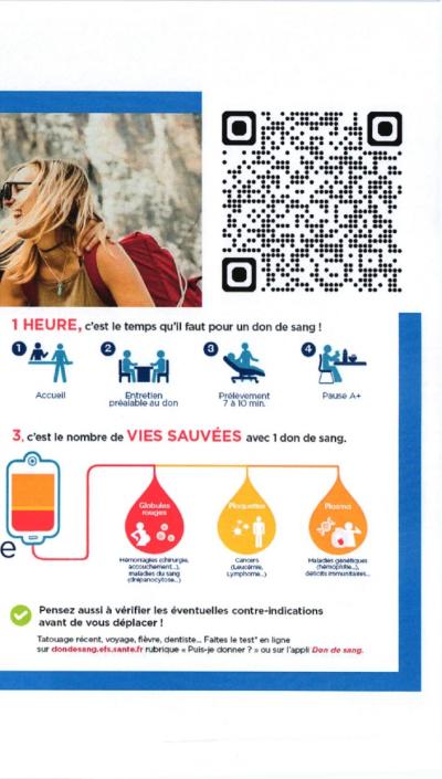 Affiche don du sang